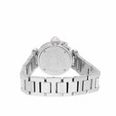 Cartier Miss Pasha Steel Pink Dial Ladies Watch W3140008 with Diamond Bezel