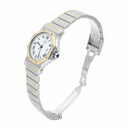 Cartier Santos Ronde Gold Octagon 29mm Women's Watch with Diamond Bezel