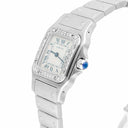 Cartier Santos Galbee 24 mm Women's Watch Stainless Steel with Diamonds 1565
