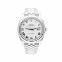 Rolex Datejust 41mm 126334 Fluted Bezel White Dial Jubilee Bracelet Complete