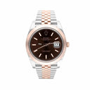 Rolex Datejust 41 126301-0002 Stainless Steel/Rose Gold Jubilee Mens Watch STICKERS