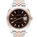 Rolex Datejust 41 126301-0002 Stainless Steel/Rose Gold Jubilee Mens Watch STICKERS