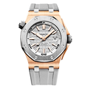 Audemars Piguet Royal Oak Offshore "Japan" 15711OI.OO.A006CA.01 Grey Dial Grey Rubber Strap Rose Gold Limited Edition Watch.