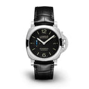 Panerai Luminor Quaranta 40mm PAM01372 Stainless Steel with Black Leather Black Dial Watch 2024