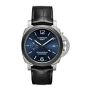 Panerai Luminor GMT PAM01279 42mm Titanium with Black Leather Watch Blue Dial 2024