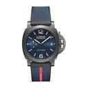 Panerai Luminor Quaranta Steel DLC Luna Rossa PAM01408 40mm Stainlesss Steel with Blue Dial 2024