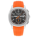 Patek Philippe 5968A Aquanaut Chronograph Orange Band Mens Watch Box/Papers