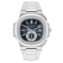 Patek Philippe Nautilus 5980/1A-001 Gradient Blue Dial Steel Bracelet Box/Papers