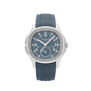 Patek Philippe Aquanaut Dual Time 5164G-001 40.8mm White Gold with Blue Dial Watch 2024