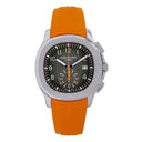 Patek Philippe Aquanaut 5968A-001 Stainless Steel Case Black Dial Watch 2024
