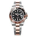 Rolex GMT-Master II 126711CHNR Stainless Steel and Rose Gold 'Root Beer' with Black Dial Watch - 2023