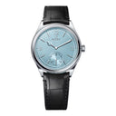 Rolex 1908 52506-0003 Platinum Alligator Leather Strap Ice Blue Dial Watch 2024