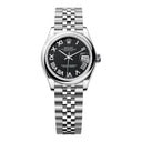 Rolex Datejust Jubilee 278240-0002 Stainless Steel With Black Roman Dial Ladies Watch 2024