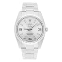 Rolex Air King 34mm 114200 Stainless Steel Silver Dial Unisex Watch Mint Condition