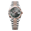Rolex Datejust 36MM 126231-0029 Jubilee Bracelet Stainless Steel & Rose Gold with Wimbledon Roman Dial Watch 2024