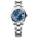 Rolex Datejust 31mm Blue Roman Dial 278240-0017 Oyster Steel Watch 2024