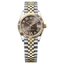 Rolex Datejust 31 Fluted Bezel Steel/Yellow Gold Dark Grey Roman Dial Jubilee Bracelet 278273-0018 Watch 2024