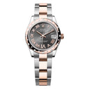 Rolex Datejust 31 Steel and Rose Gold 24  Scattered Diamond Bezel 278341RBR-0029 Oyster Bracelet 2024