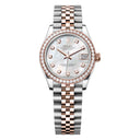 Rolex Datejust 31mm MOP Diamond Dial Jubilee 278381rbr-0026 Stainless Steel and Rose Gold Watch 2024