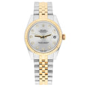 Rolex Datejust 31mm Yellow Gold/Steel Ladies Watch Silver Diamond Dial 178273 - 2017