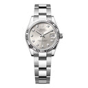 Rolex  Datejust 31 Steel and White Gold 278274-0029 Fluted Bezel Silver Diamond Dial Oyster Bracelet 2024