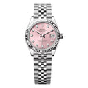 Rolex Datejust 278274-0032 Jubilee Stainless Steel and White Gold with Pink Dial Watch 2024