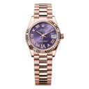 Rolex 278275-0029 Everose Gold Datejust 31 Purple Diamond Six Dial - President Bracelet 2024
