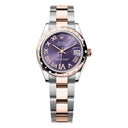 Rolex Datejust 31mm Stainless Steel 278341RBR-0019 and Rose Gold Domed Bezel Ladies Watch 2024