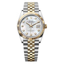 Rolex Datejust 36mm 126233-0023 Jubilee Stainless Steel & Yellow Gold Watch MOP Diamond Dial 2024