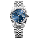 Rolex Datejust 36mm 126234-0037 Stainless Steel with Blue Diamond Dial Watch 2024