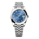Rolex Datejust 41 126300-0018 Jubilee Stainless Steel with Blue Roman Dial Watch 2024