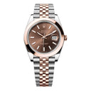 Rolex Datejust 41 126301-0002 Stainless Steel/Rose Gold Jubilee Mens Watch STICKERS