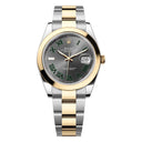 Rolex Datejust 126303-0019 41mm Oyster Grey Green Roman Dial Stainless Steel & Yellow Gold 2024
