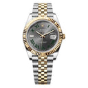 Rolex Datejust 126333-0020 41mm Jubilee Stainless Steel & Yellow Gold Grey Roman Dial Watch 2024