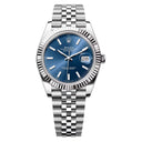 Rolex Datejust Blue Index 41mm 126334-0002 Stainless Steel Jubilee Watch 2024