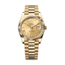 Rolex Day-Date Yellow Gold 228238-0006 40mm Champagne Dial Watch 2024