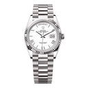 Rolex Day-Date 36mm 128239-0059 White Gold Watch White Dial 2024