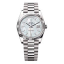 Rolex Day-Date 40mm 228239-0078 White Gold Mother of Pearl Diamond Dial