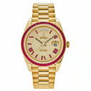 Rolex Day-Date 40 228398TRU Ruby Bezel Yellow Gold