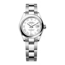 Rolex Datejust 28mm 279160-0016 Oyster Ladies Watch Stainless Steel With White Roman Dial 2024