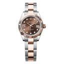 Rolex Datejust Oyster 279171-0004 Stainless Steel & Rose Gold Watch Chocolate Star Diamond Dial 2024