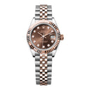 Rolex Datejust 28mm Jubilee 279171-0011 Steel and Rose Gold Watch Chocolate Diamond Dial 2024