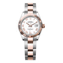 Rolex Datejust 28mm 279171-0022  White Roman Oyster Stainless Steel & Rose Gold Watch 2024
