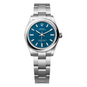 Rolex Oyster Perpetual No Date 31mm 277200-0003 Ladies Watch Stainless Steel Blue Dial 2024