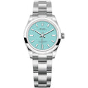 Rolex Oyster Perpretual 31mm 277200-0007 Stainless Steel Watch Turquoise Blue Dial