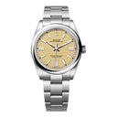 Rolex Oyster Perpetual 41mm 134300-0007 Stainless Steel Watch Beige Index Dial