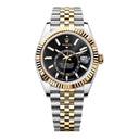 Rolex Sky-Dweller Jubilee 336933-0004 42mm Stainless Steel & Yellow Gold with Black Dial Watch 2024