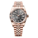 Rolex Sky-Dweller 336935-0008 42mm Rose Gold Slate Index Dial Watch 2024