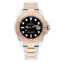 Rolex Yacht-Master 40mm 126621-0002 Two Tone Rose Black Dial Men's Watch - 2024