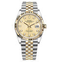 Rolex Datejust Champagne Fluted Motif Diamond 36mm 126233-0045 Stainless Steel & Yellow Gold 2024